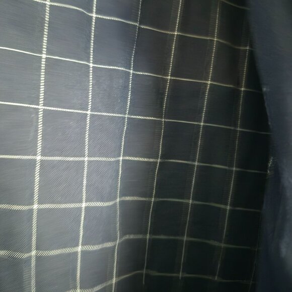 Polo Ralph Lauren Vintage Mens Navy Bomber Jacket with plaid lining XXL - Picture 5 of 7